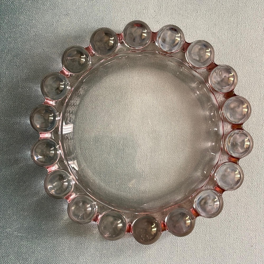 Vintage Mid-Mod Boopie Bubble  Glass Ashtray Jewelry Dish
